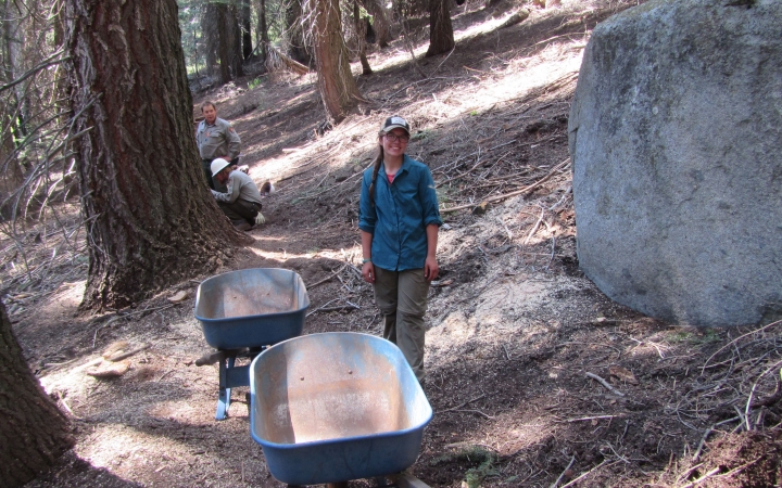 service learning on outdoor leadership course